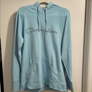 Champion Sky Blue Hoodie NWOT